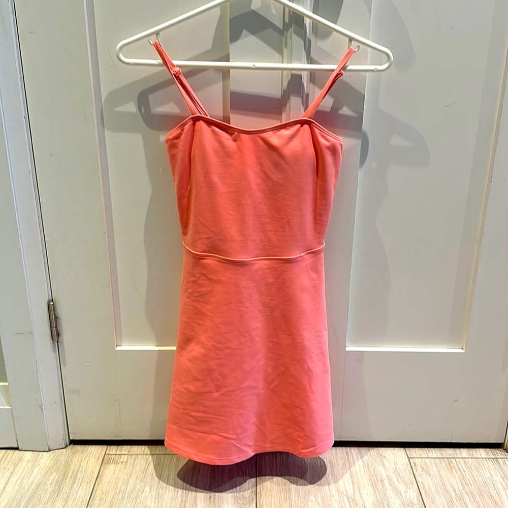 Alo dress summer pink (size xxs).